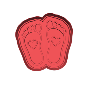 Footprints of Faith Cookie Cutter