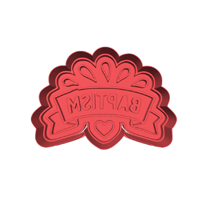Baptism Celebration Cookie Cutter