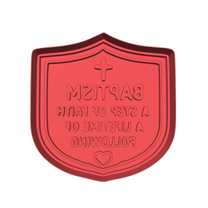 Baptism Cookie Cutter