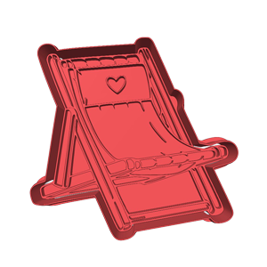 Beach Chair Cookie Cutter