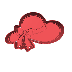 Sunhat Cookie Cutter