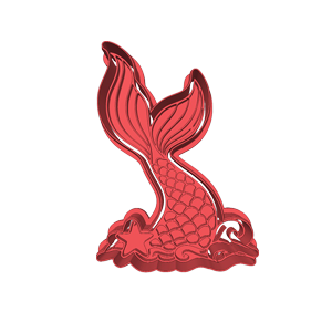 Mermaid Tail Cookie Cutter