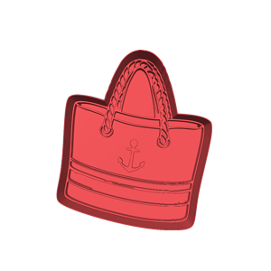 Nautical Bag Cookie Cutter