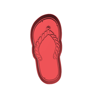 Flip Flop Cookie Cutter