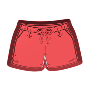 Swimshorts Cookie Cutter