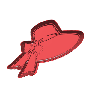 Sunhat Cookie Cutter