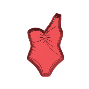 Swimsuit Cookie Cutter