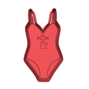 Swimsuit Cookie Cutter
