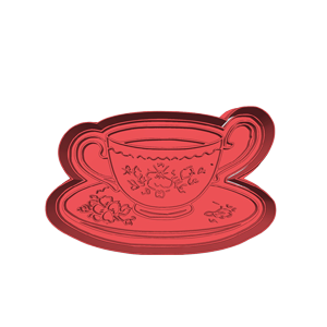 Teacup & Saucer Cookie Cutter