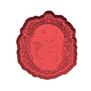 Lady Cameo Cookie Cutter