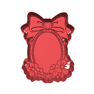 Ornate Mirror Cookie Cutter