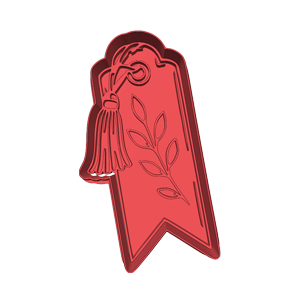 Feather Bookmark Cookie Cutter