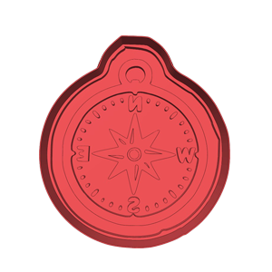 Compass Cookie Cutter