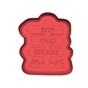 Signpost Cookie Cutter