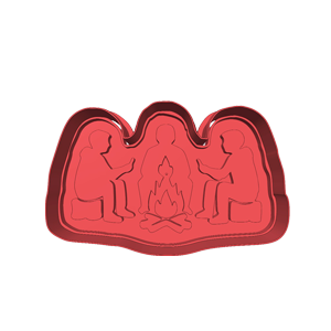 Bear Family Cookie Cutter