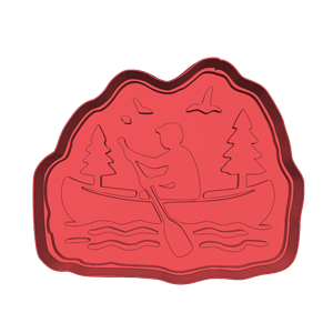 Mountain & Forest Landscape Cookie Cutter
