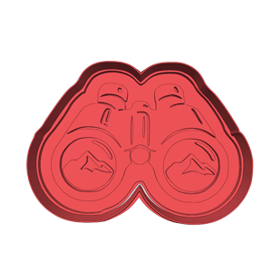 Binoculars Cookie Cutter