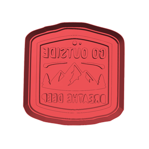 Road Trip Sign Cookie Cutter