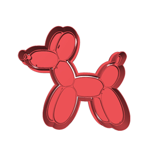 Balloon Dog Cookie Cutter