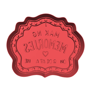 Admit One Ticket Cookie Cutter