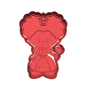 Alice Queen Cookie Cutter