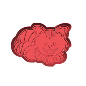 Alice Cat Cookie Cutter