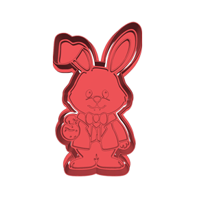 Alice Bunny Cookie Cutter