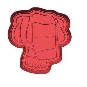 Hogwarts Scarf Cookie Cutter
