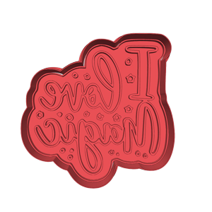I Love Magic Cookie Cutter