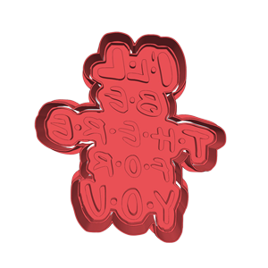 I'll Be There For You Cookie Cutter