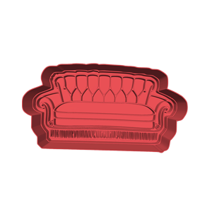 Central Perk Couch Cookie Cutter