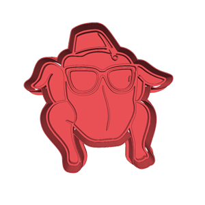 Turkey Cookie Cutter