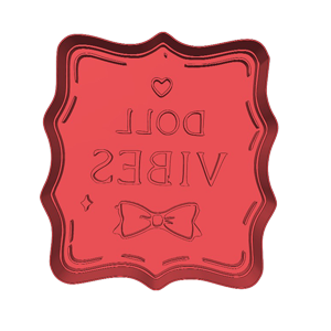 Doll Vibes Cookie Cutter