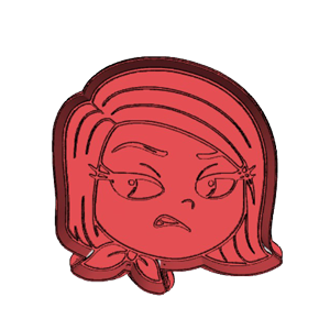 Disgust Cookie Cutter