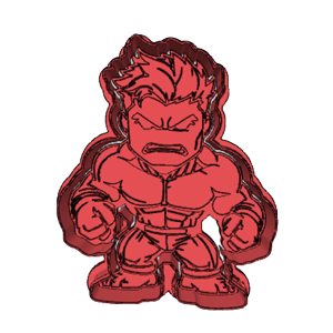 Hulk Cookie Cutter
