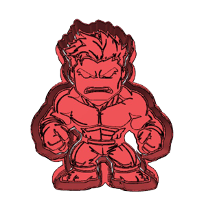Hulk Cookie Cutter