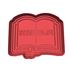 Firgiveness Book Cookie Cutter