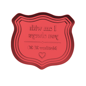 Create in Me a Clean Heart O God Cookie Cutter