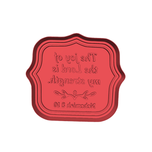 Trust in the Lord With All Your Heart Cookie Cutter