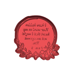 Psalm 119 Cookie Cutter