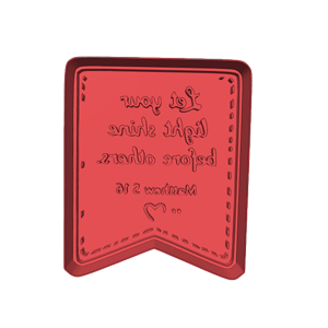 Matthew 5 Cookie Cutter