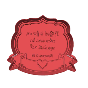 Romans 8 Cookie Cutter