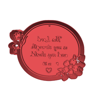 Psalm 28 Cookie Cutter