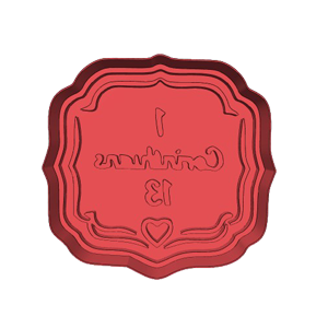 1 Corinthians 13 Cookie Cutter
