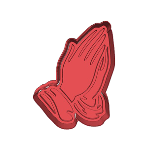 Praying Hands Cookie Cutter