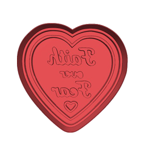 Faith Over Fear Cookie Cutter