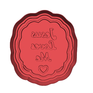 Jesus Loves Me Cookie Cutter