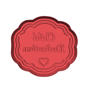 Child Dedication Cookie Cutter