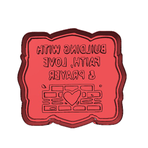 Building With Faith Cookie Cutter