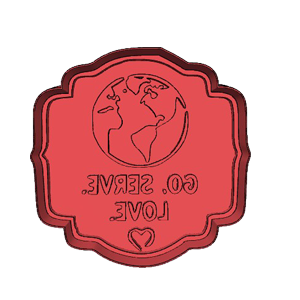 Go Serve Love Cookie Cutter